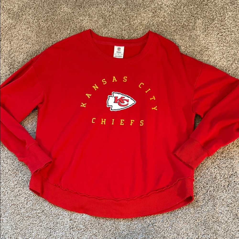 NFL Red Kansas City Chiefs Crewneck